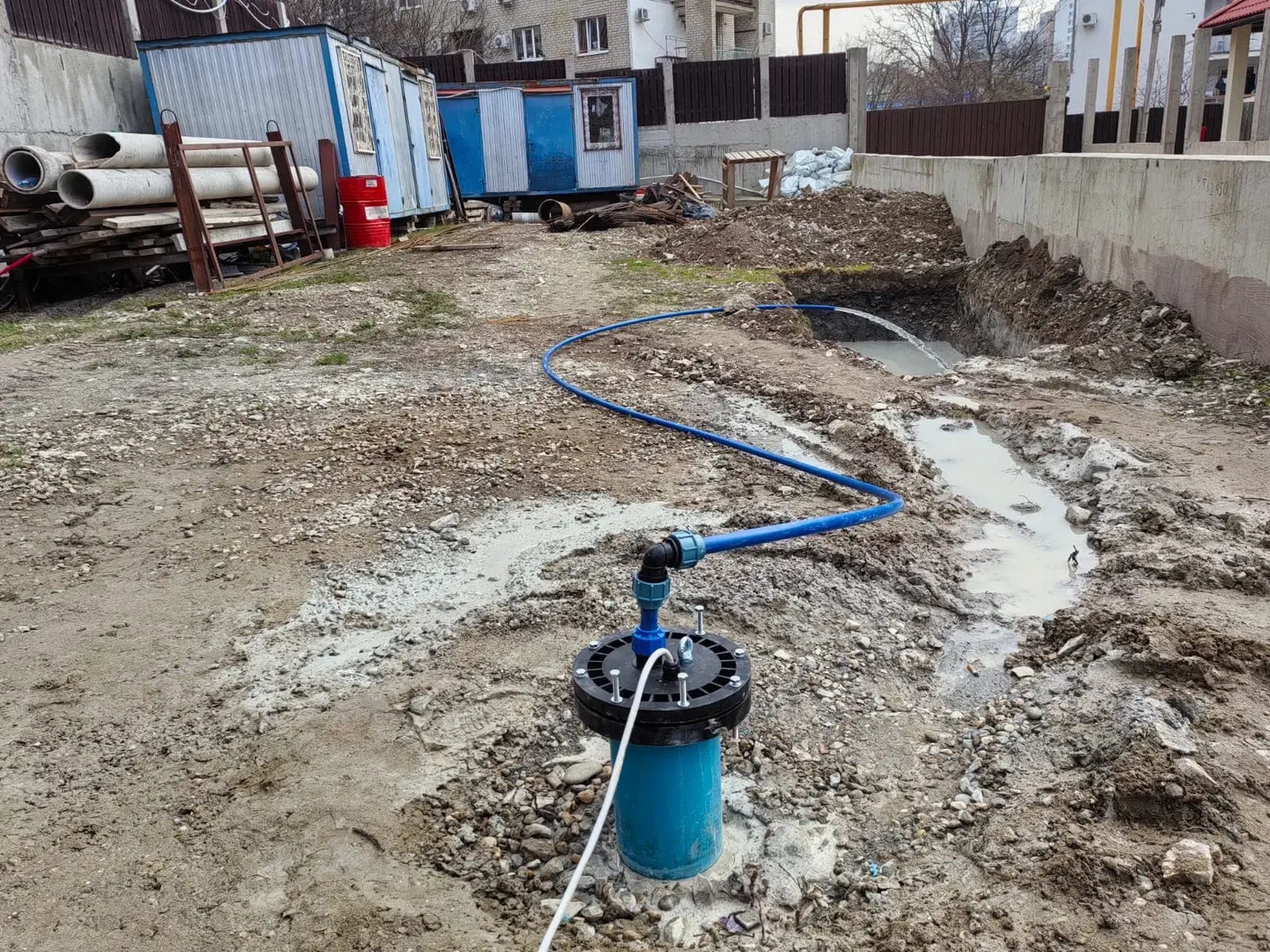 Бурение артезианских скважин на даче