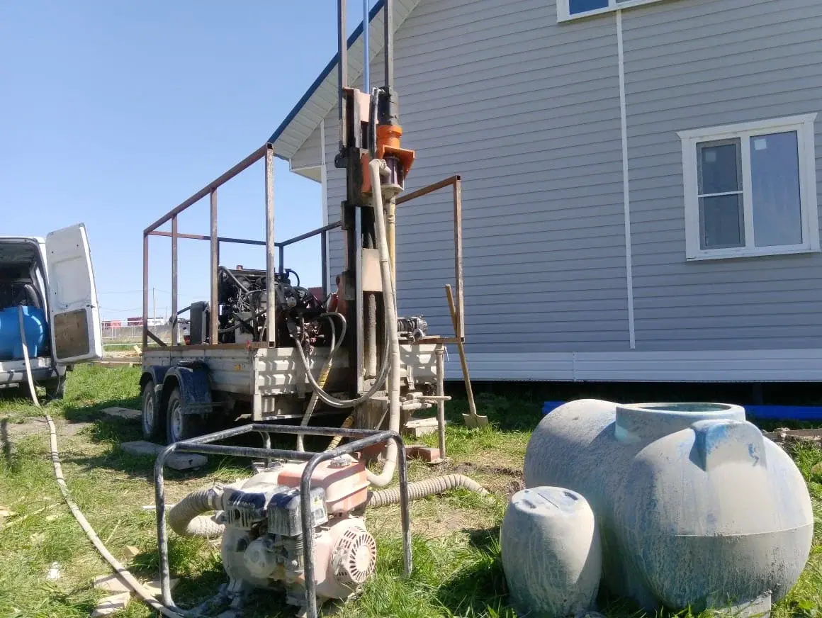 Бурение скважин на воду малогабаритной установкой