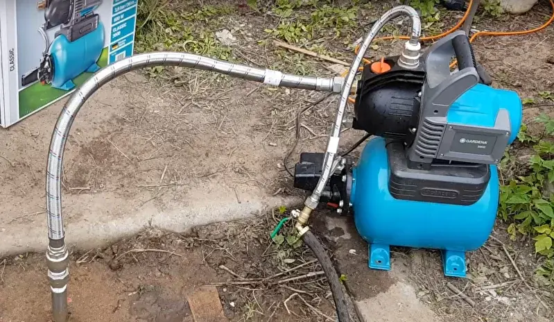 Установка насосного оборудования на воду